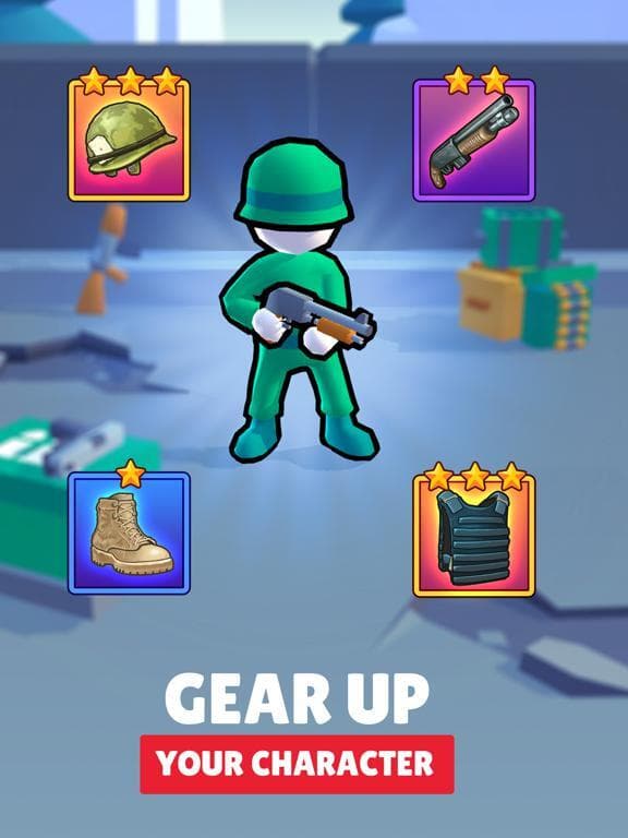 Stickman of Wars: RPG Shooters screenshot 3