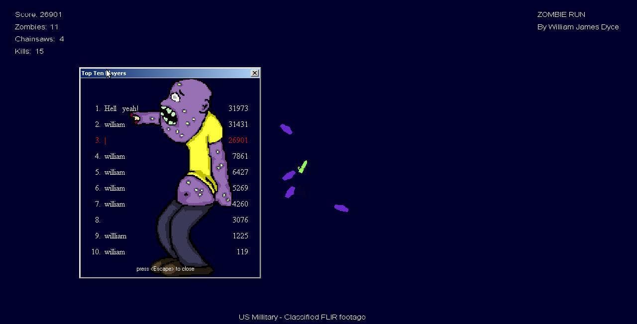 Zombie Run (wilbefast) screenshot 4