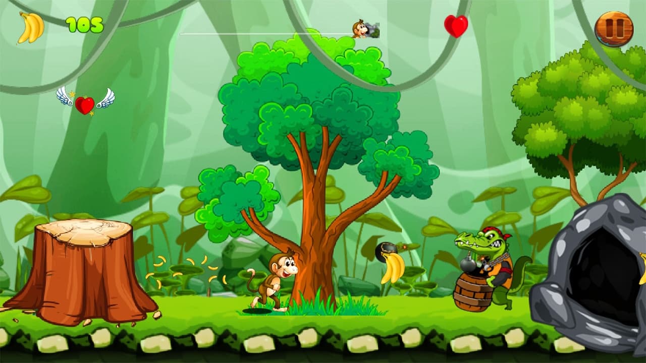 Jungle Monkey Run 2: Banana Adventure screenshot 4