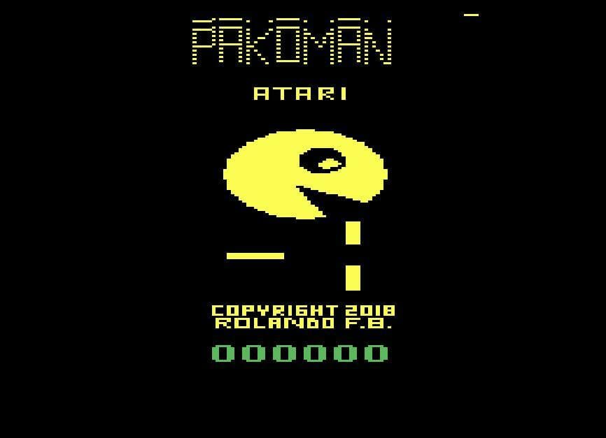 Pakoman (Atari) screenshot 4