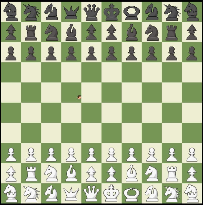 Hundred Square Chess - Knighted Armies