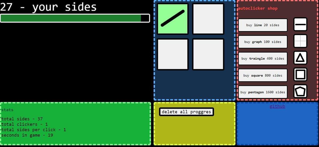 Geometry-clicker Demo screenshot 4