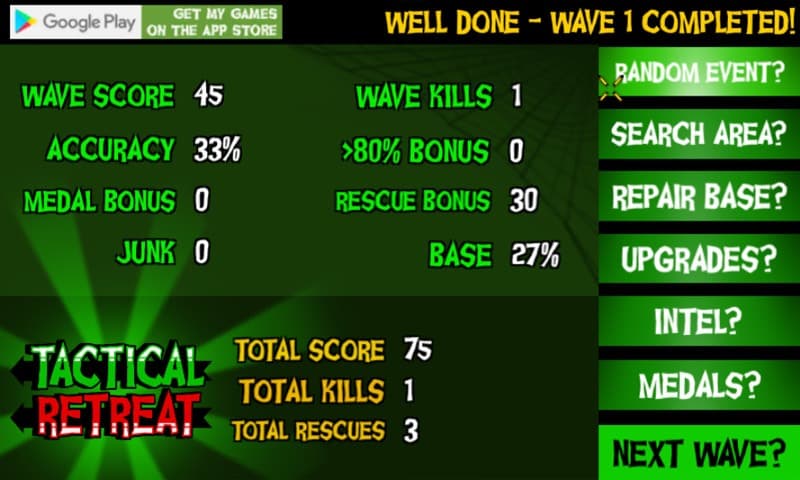Tactical Retreat screenshot 3