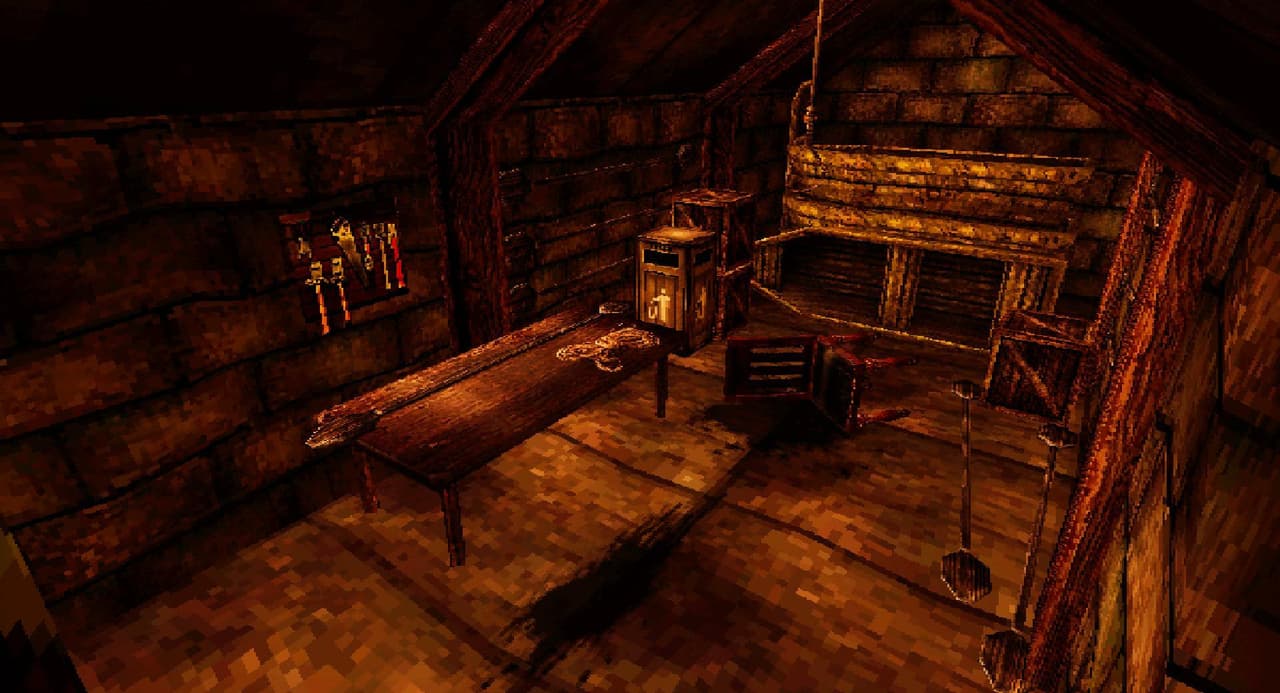 PS1 Style Horror Game - Demo screenshot 4