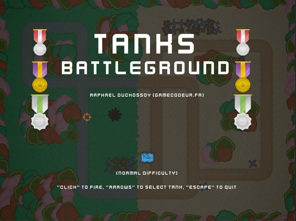 Formation Gamecodeur.fr - Projet Tank screenshot 3