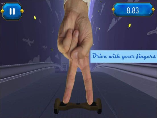 Hoverboard Finger Drive Simulator 2017 screenshot 2