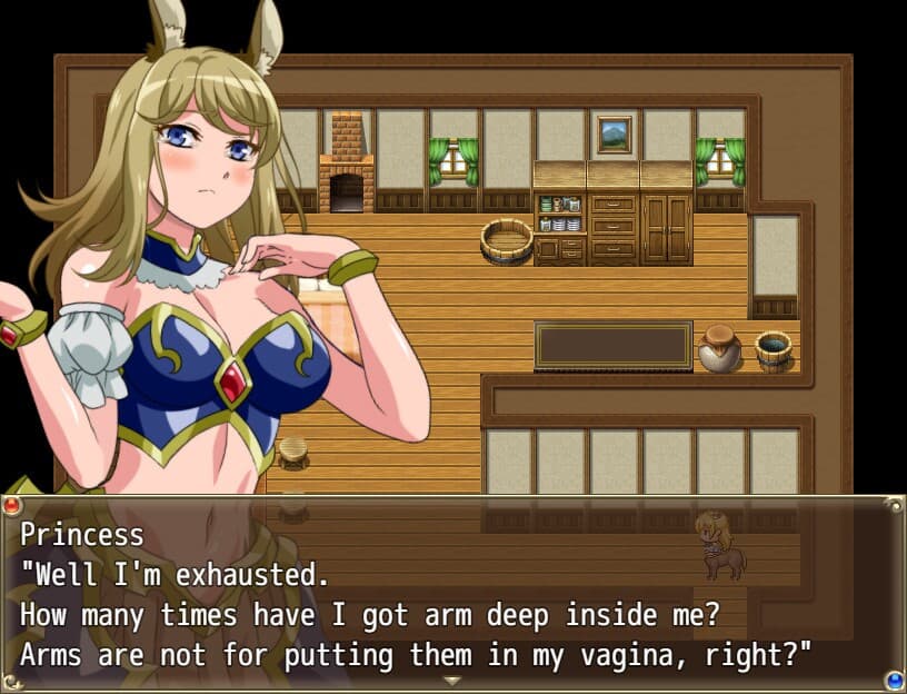 Interview with horny Horse Princess screenshot 2