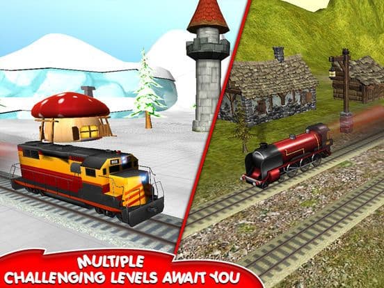 Kids Train Racing: Race Train Engine With Friends screenshot 2