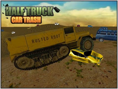 Half Truck Car Trash ( Car Crushing Simulation game ) screenshot 4