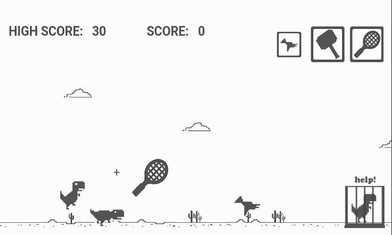 Hit Dino Trex screenshot 2