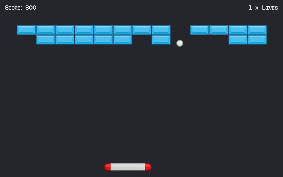 Brick Breaker (itch) (Mikes Minigames) screenshot 2