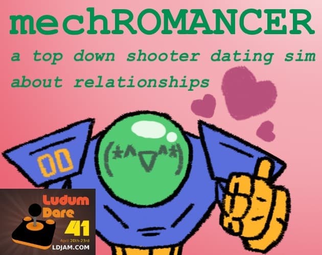 mechROMANCER: a top down shooter dating sim about relationships