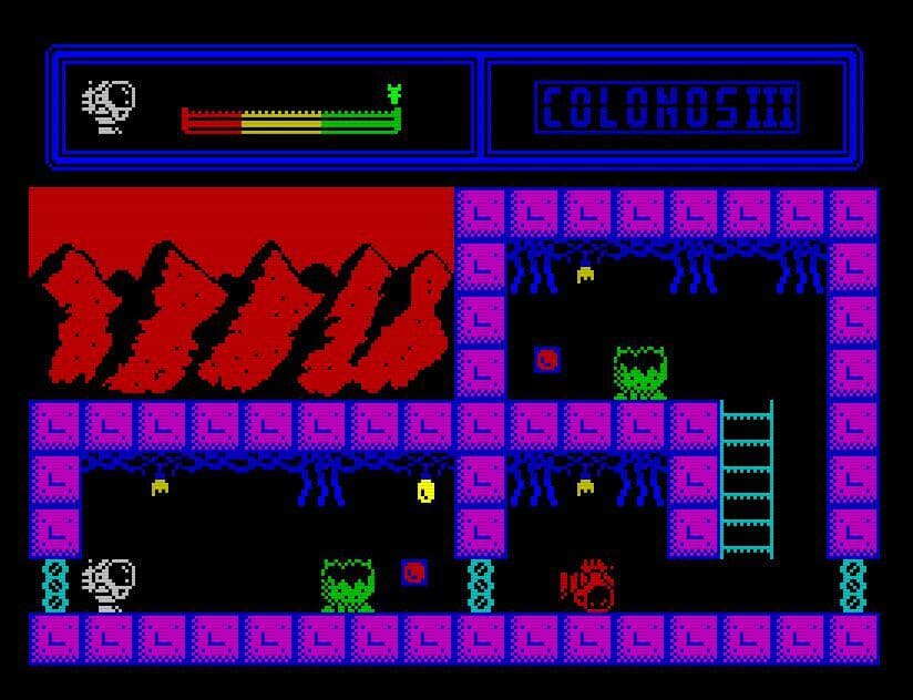 COLONOS III - ZX Spectrum 48k screenshot 2