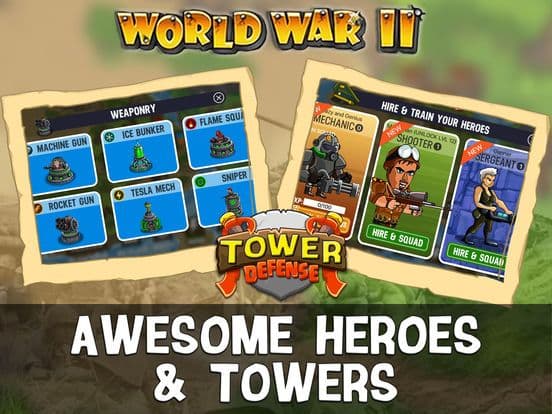 WWII Tower Defense screenshot 4