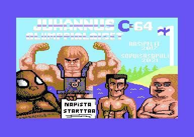 JuhannusOlumppialaiset C64 screenshot 2