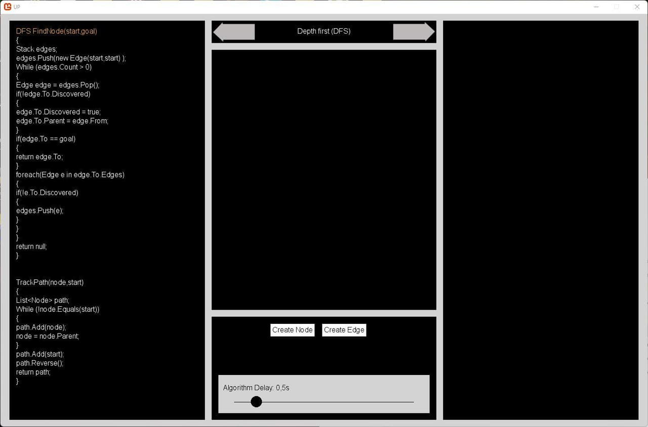 Algorithms Education Application