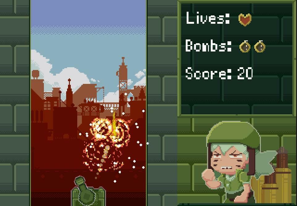 TANKGAL saves the world? screenshot 3