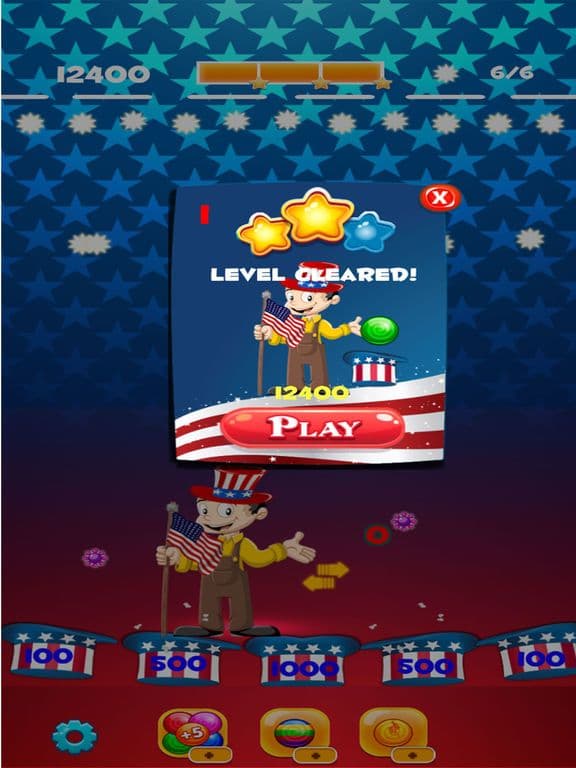 Independence Day Bubble Shooter Adventures Pro screenshot 3