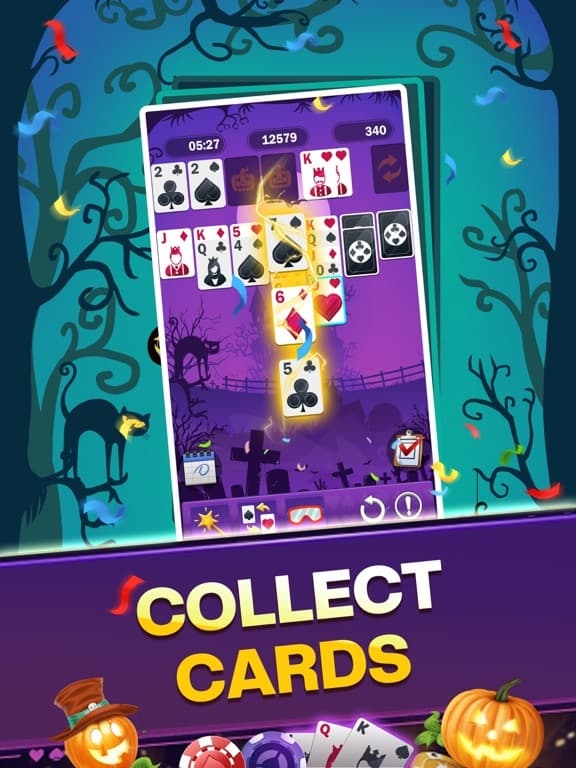 Freecell Solitaire:Halloween screenshot 3