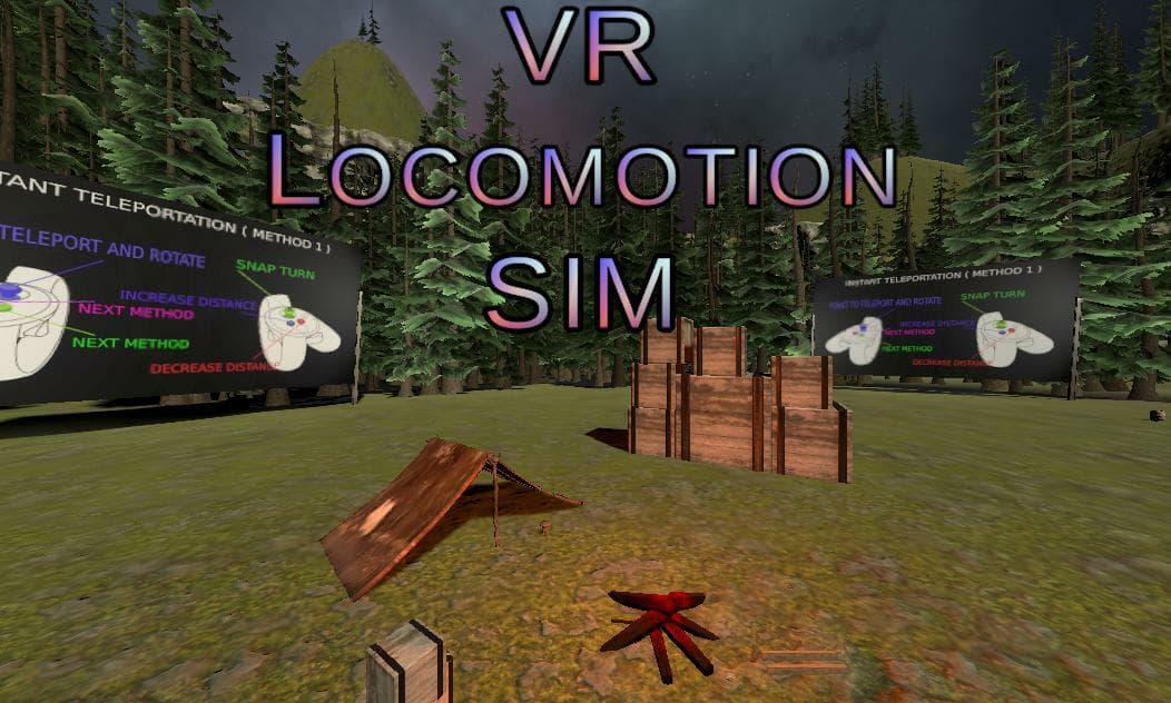 Virtual Reality Locomotion simulator