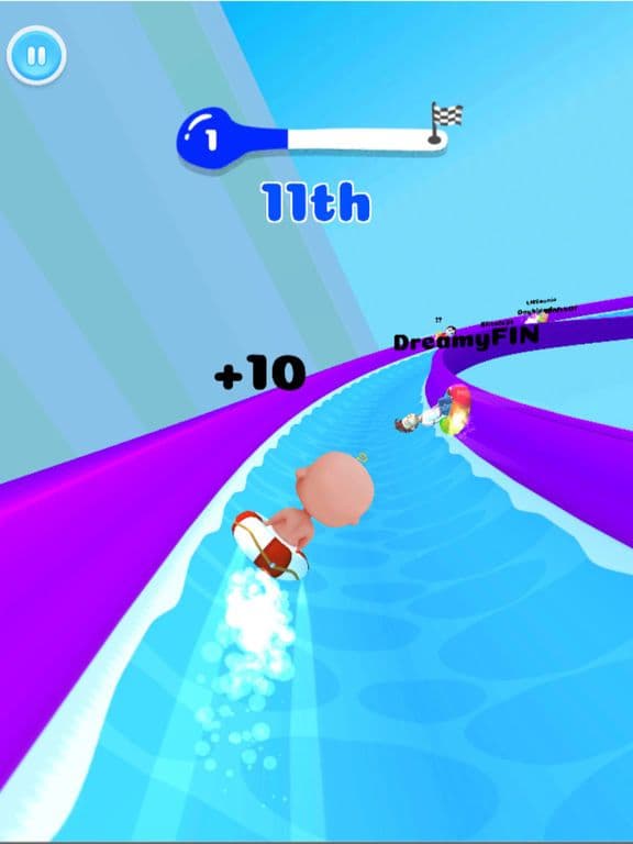Aquapark Fun Race :3D slide io