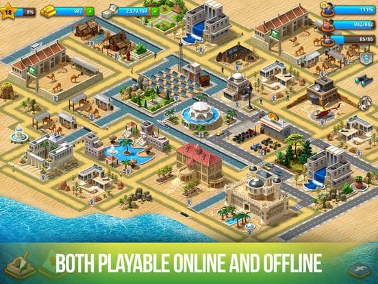 Paradise City Island Sim Bay