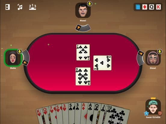 iTrix - The Trix Cards Game screenshot 2