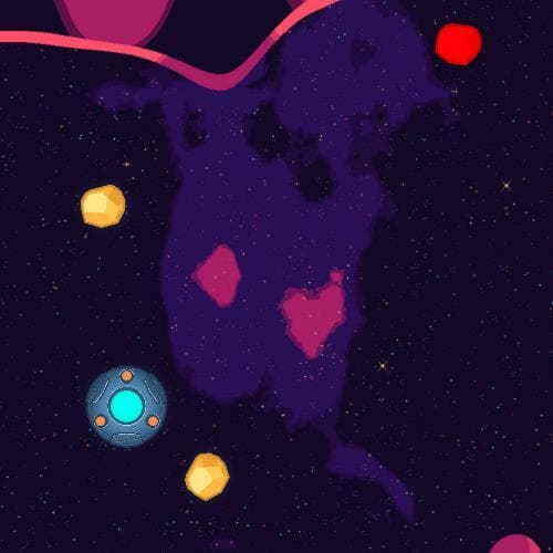 2D UFO Game (chantrykomori)