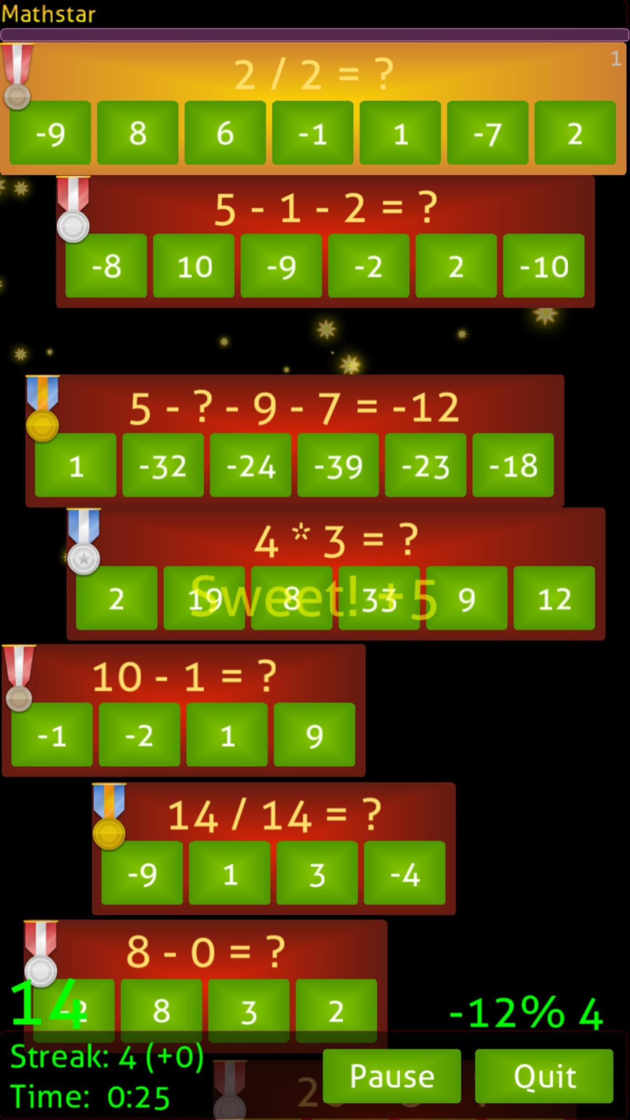 Mathstar screenshot 5