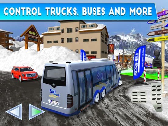 Winter Ski Park: Snow Driver screenshot 5