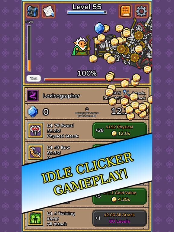 Simple RPG - Idle Tap Tapper! screenshot 6
