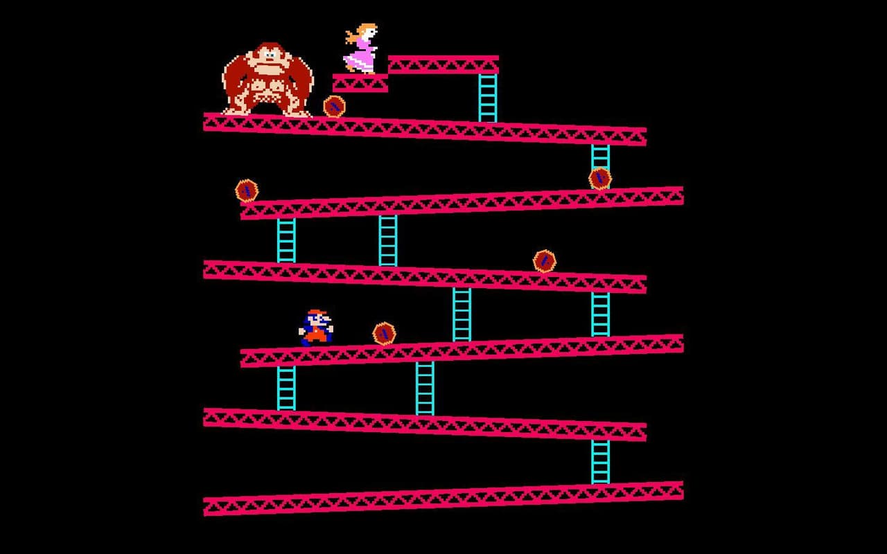 2D Donkey Kong