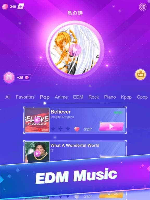 Magic Piano Tiles 3: Anime Pop screenshot 6