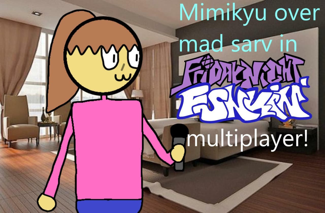 mimikyu over mad sarv if fnf multiplayer