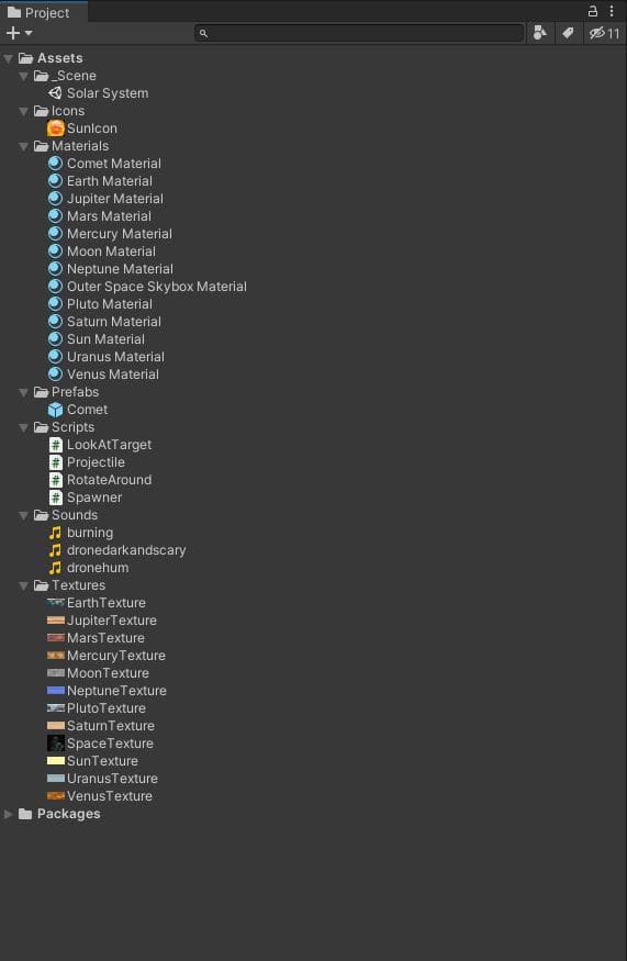Solar System (itch) (PatriceGuillaume) screenshot 2