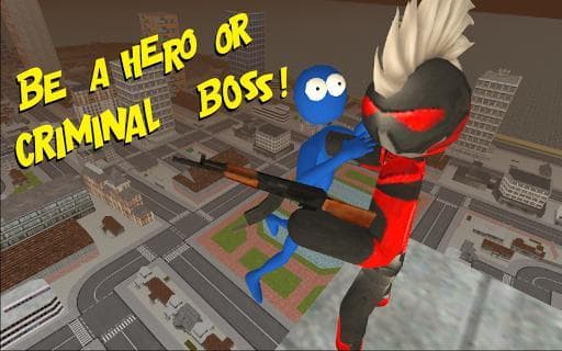 Stickman Rope Hero screenshot 4