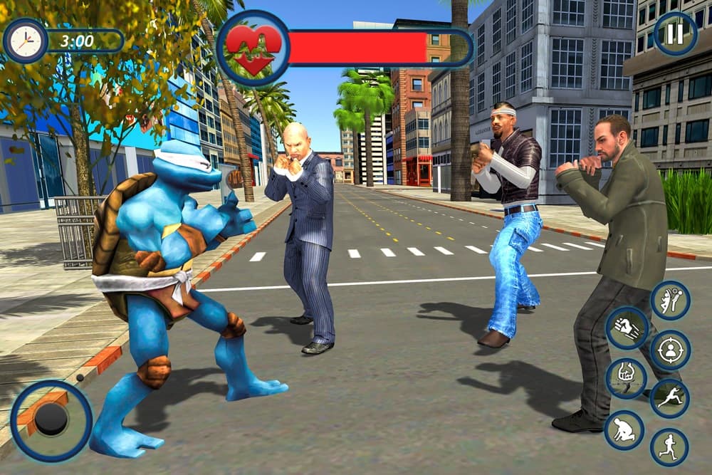 Super Turtle Warrior: Ninja Fighter