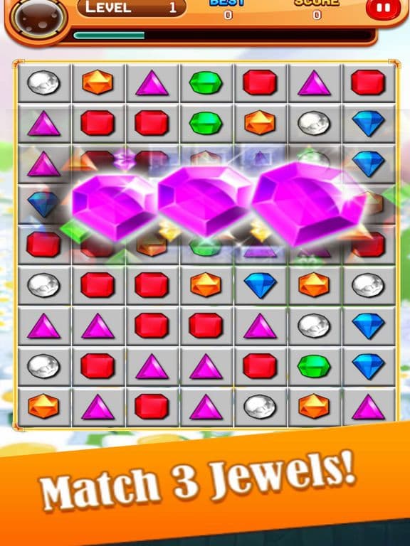 Jewels Match Crazy screenshot 3