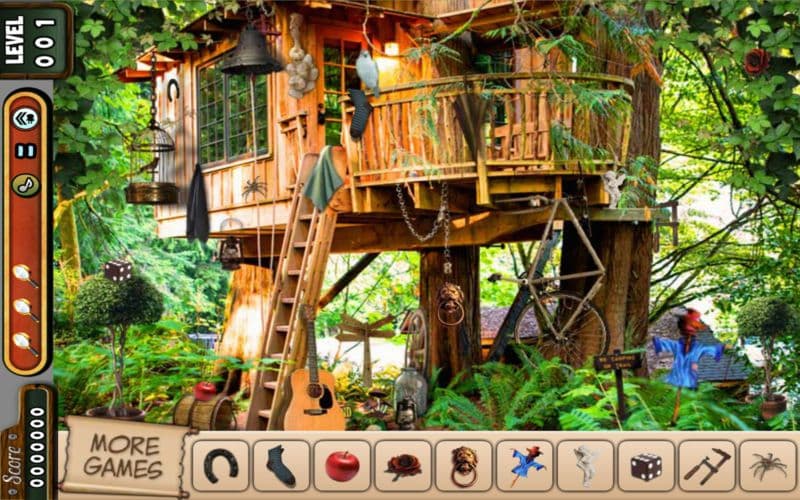Hidden Objects - Mystery Tree House - Dog Adventure - Find The Evidence Story screenshot 3