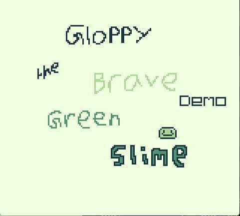 Gloppy the Brave Green Slime Demo screenshot 2