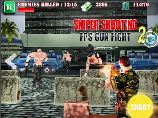 Sniper Shooting: 3D Gun Fight screenshot 3