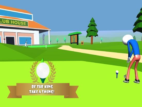 Stickman 3D Golf screenshot 3