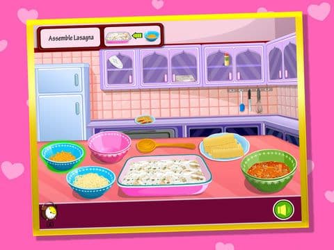 baby cooking game-lasagna screenshot 2