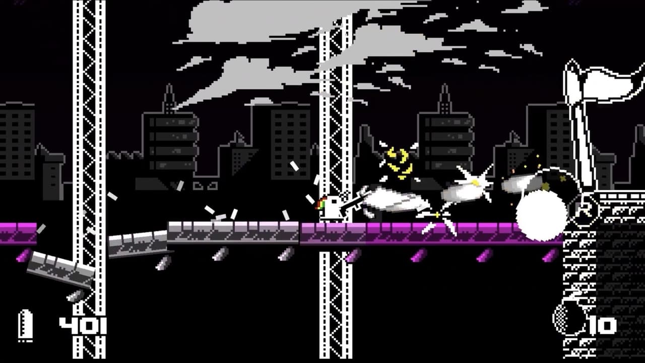 Unichrome: A 1-Bit Unicorn Adventure screenshot 2