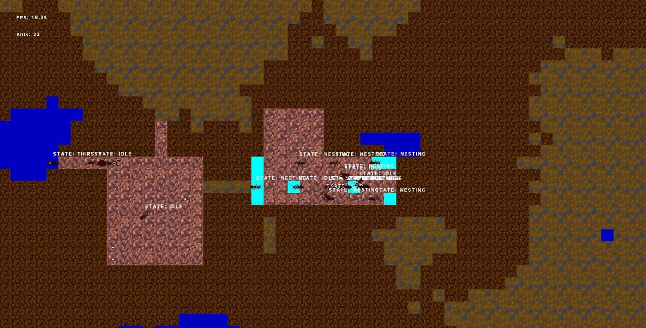 Ant Simulation (Zirhax)