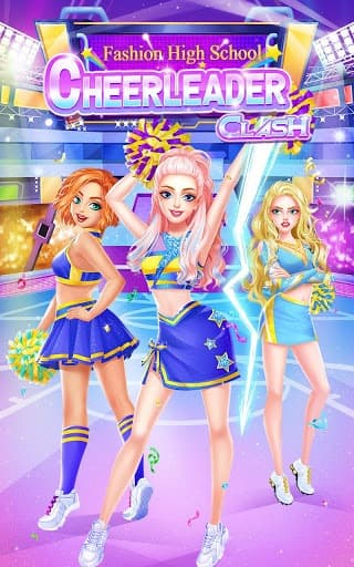 Cheerleader Clash - Fashion High School screenshot 2