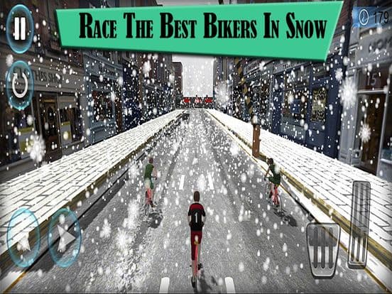 Real Crazy Bicycle Race: Extreme Traffic Ride screenshot 4