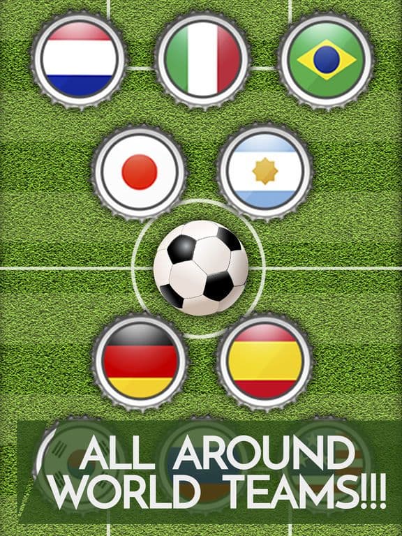 Soccer cap - Score goals with the finger screenshot 3