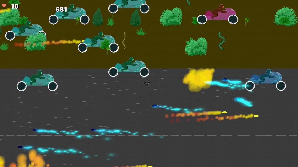 Learn to Drive on Moto Wars screenshot 2