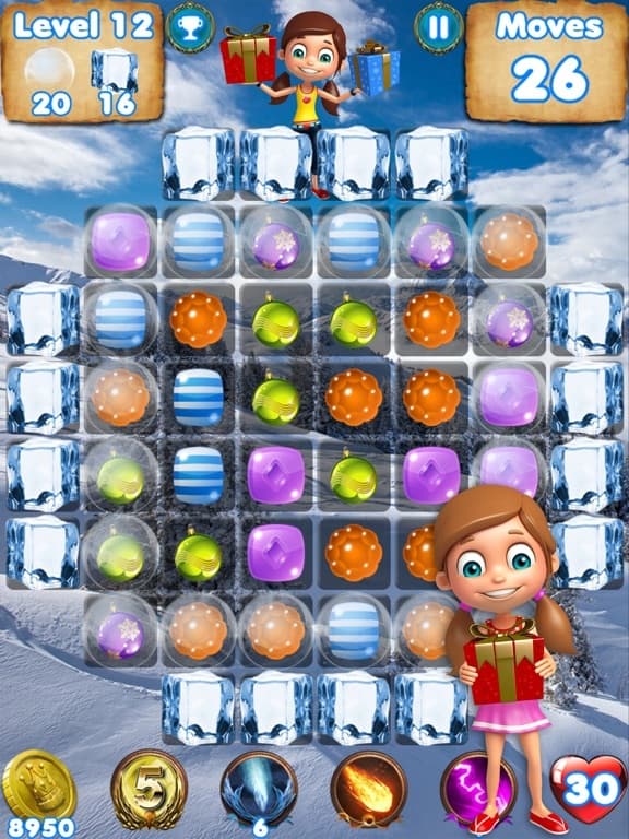 Christmas Crush - Castle Games screenshot 5